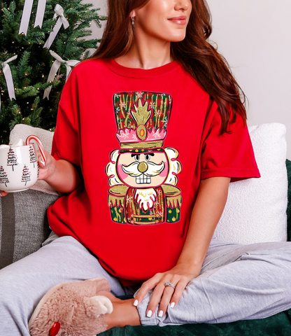 Holiday Nutcracker Graphic Tee and Sweatshirt - SwagglyLife Home & Fashion