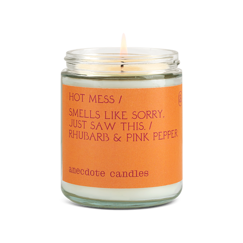 Hot Mess in - candle photo