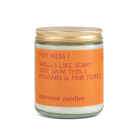Hot Mess in - candle photo
