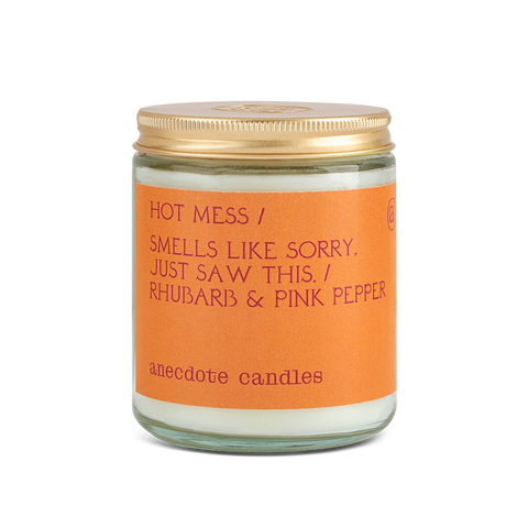 Hot Mess in - candle photo