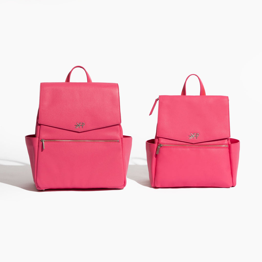 Hot Pink Mini Classic Diaper Bag II in - Mini Classic Diaper Bag II photo