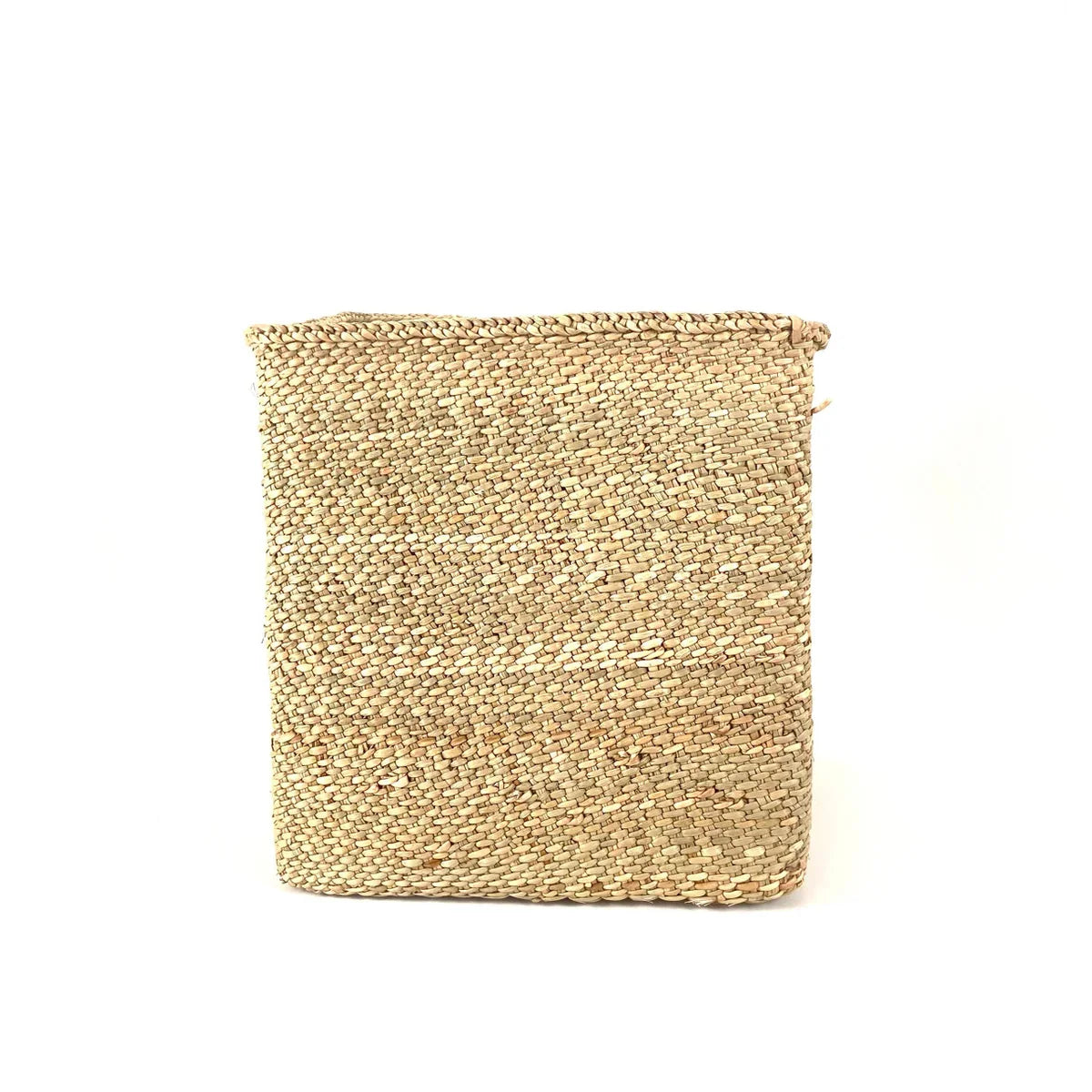 Handwoven Square Iringa Baskets | Natural | Tanzania