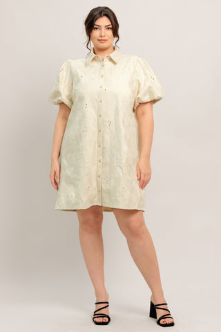 BREATHABLE WEAVE WOVEN MINI DRESS in - DRESSES photo