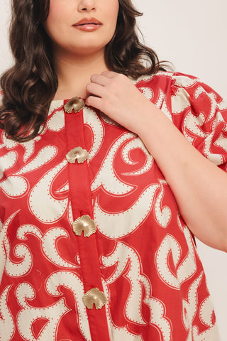 STRAIGHT & STRONG WOVEN MINI DRESS in - DRESSES photo