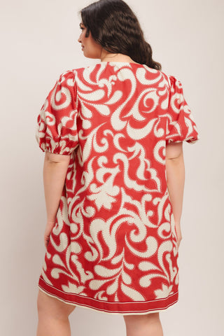 STRAIGHT & STRONG WOVEN MINI DRESS in - DRESSES photo