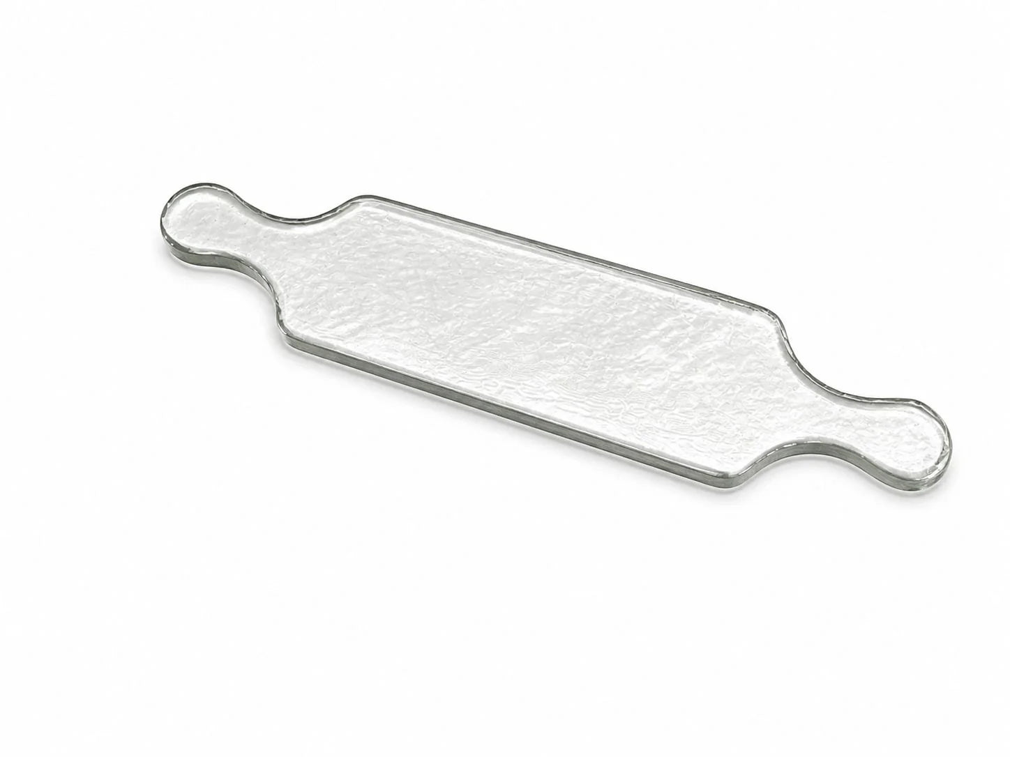 Hammered Glass Long Serving Boards in Clear - Kitchen & Dining photo