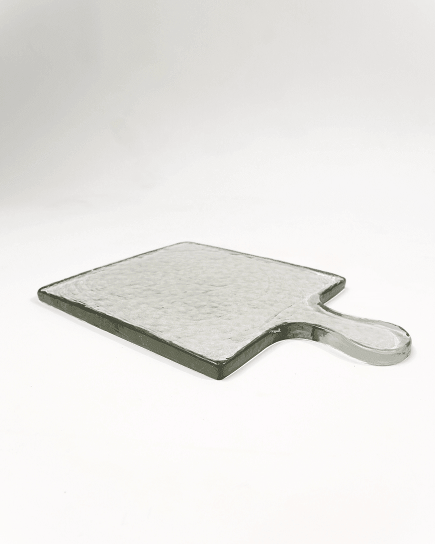Hammered Glass Serving Boards