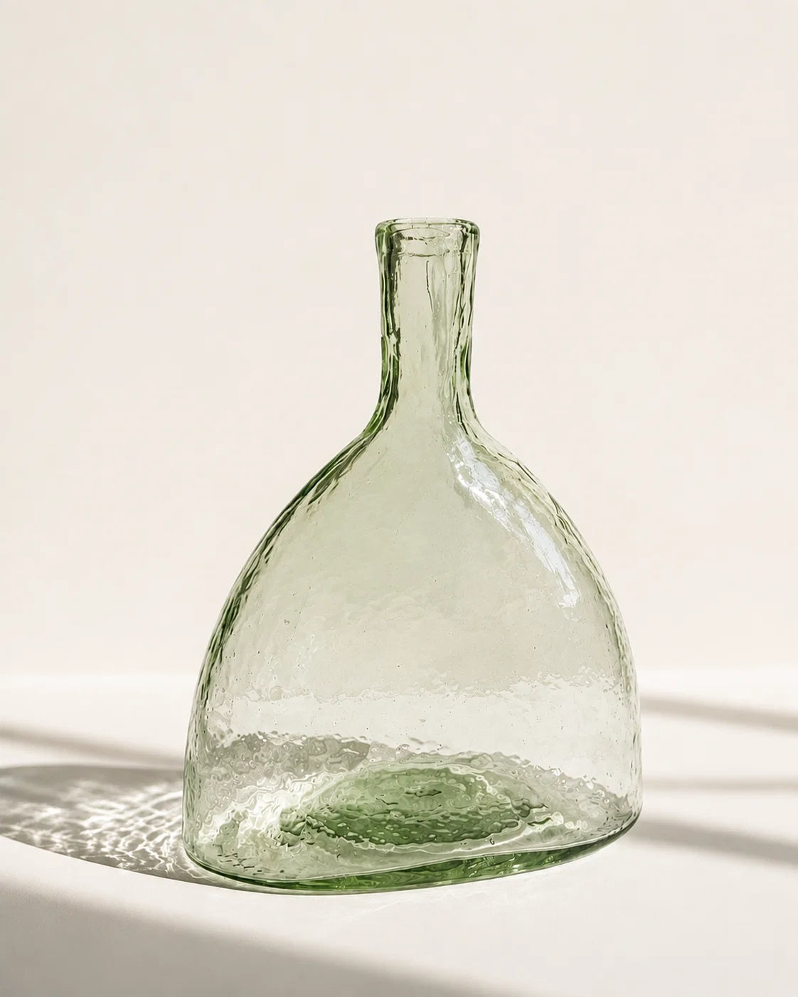 Hearth Handblown Hammered Bud Vase