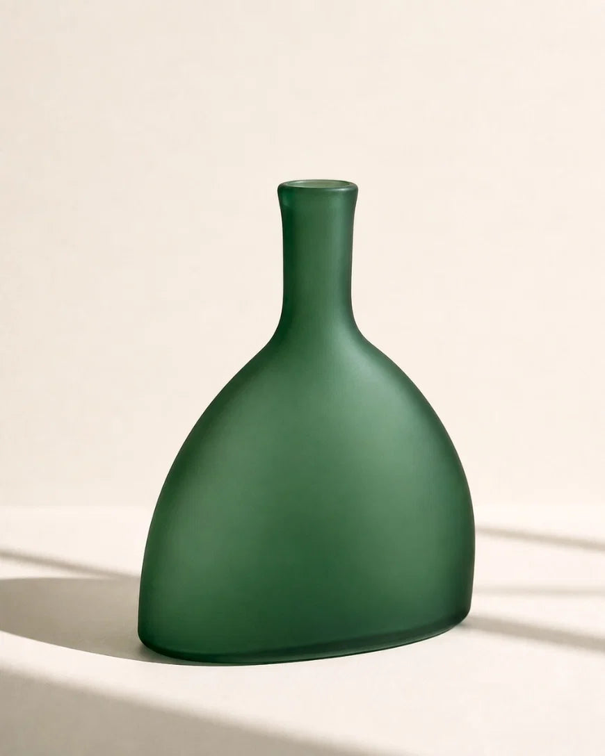 Hearth Handblown Hammered Bud Vase