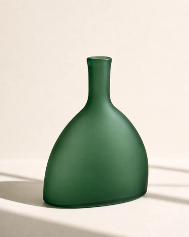 Hearth Handblown Hammered Bud Vase