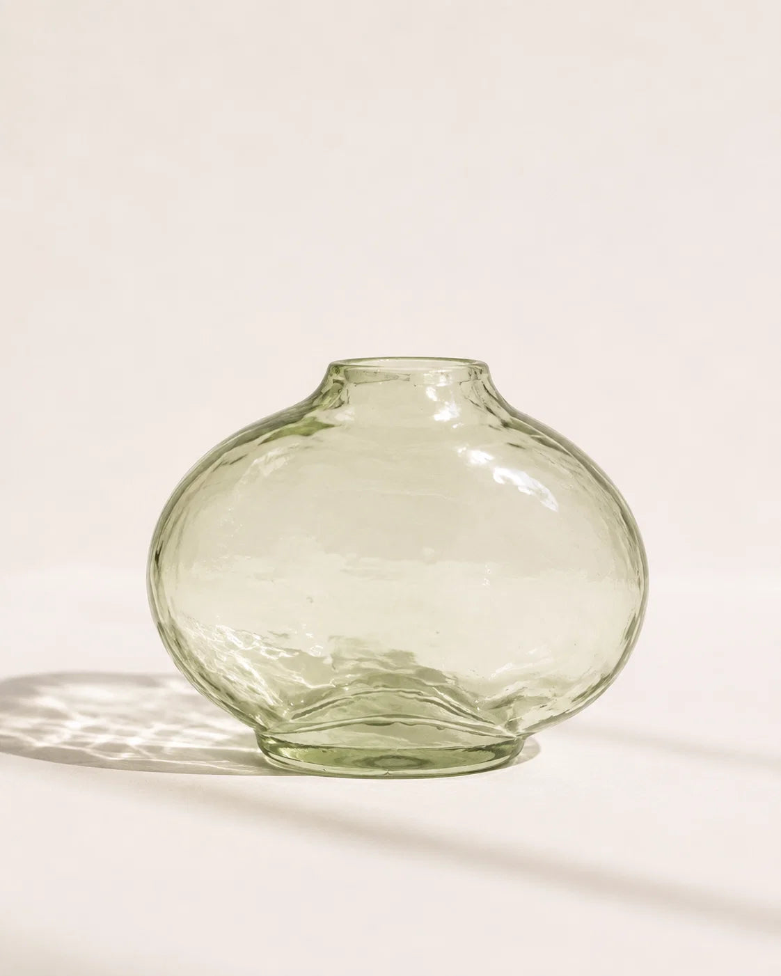 Pebble Handblown Hammered Bud Vase