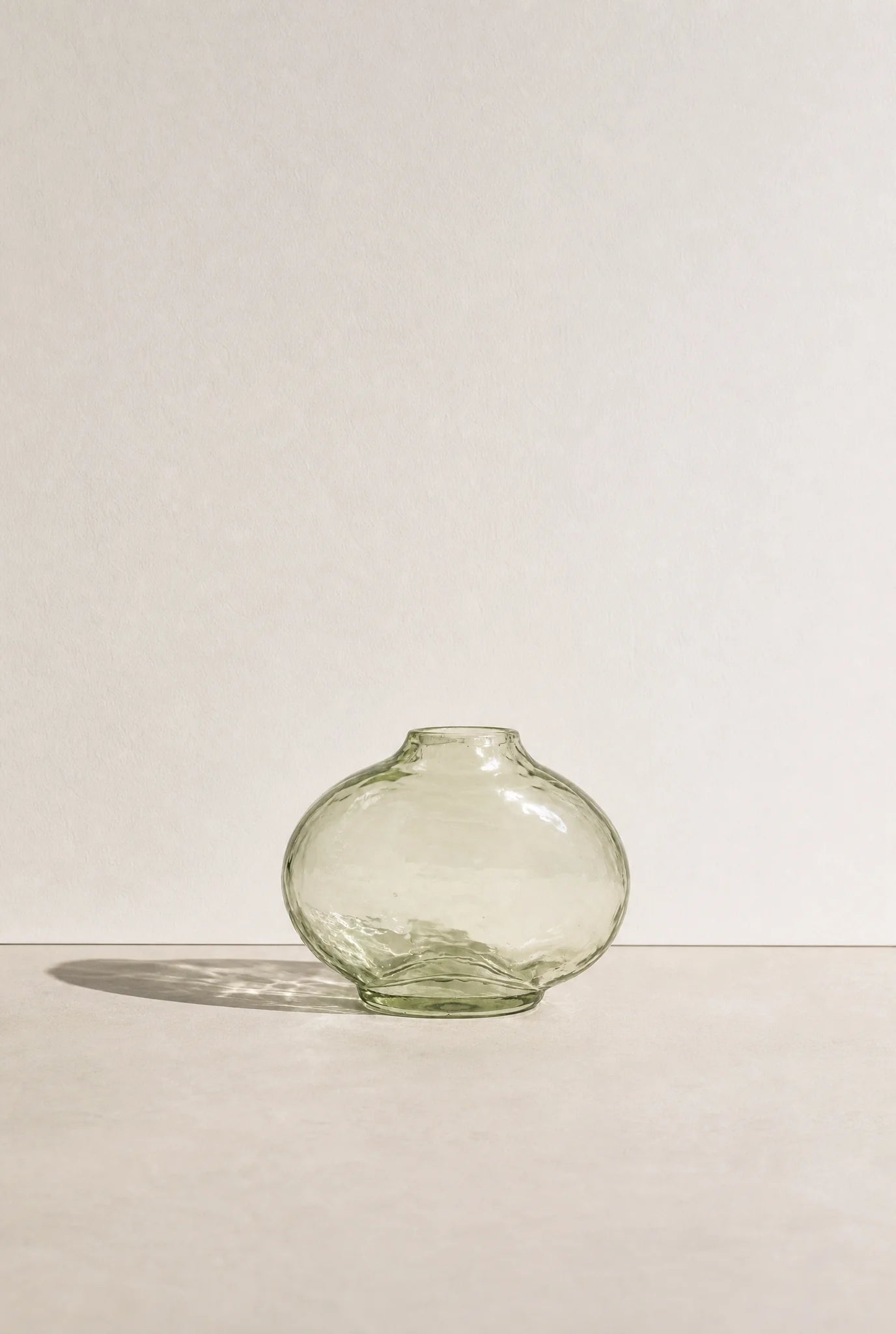 Pebble Handblown Hammered Bud Vase