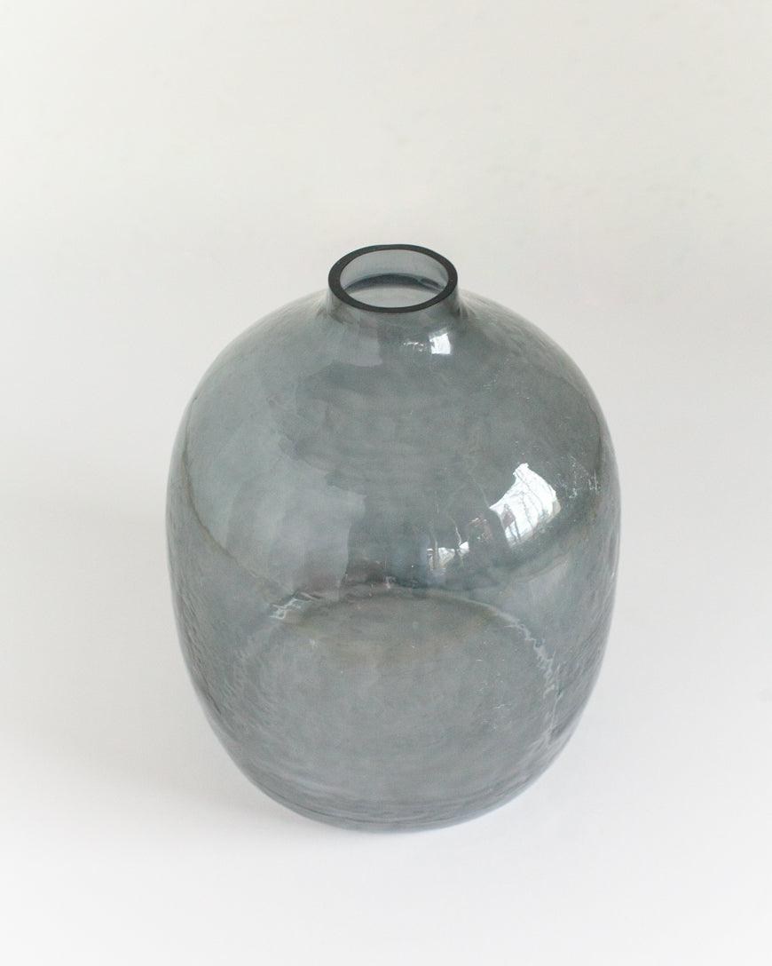 Handblown Hammered Glass Hebron Vase