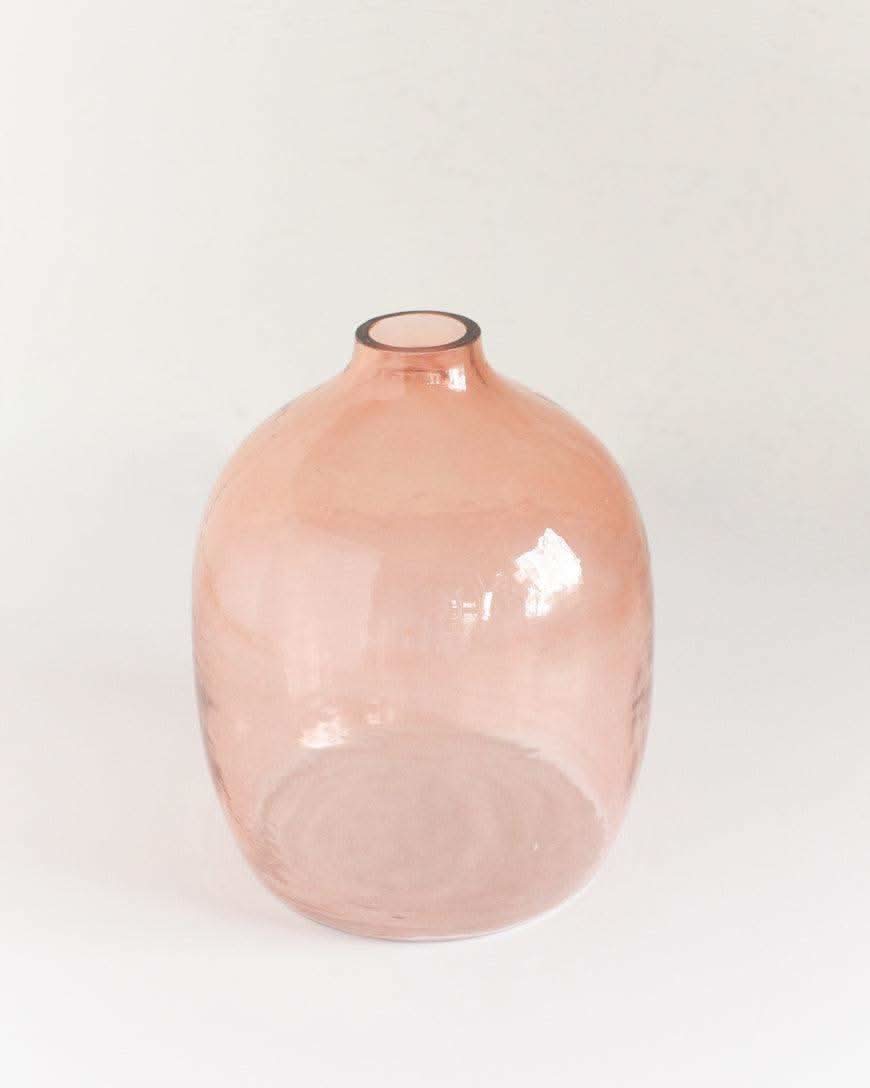 Handblown Hammered Glass Hebron Vase - SwagglyLife Home & Fashion