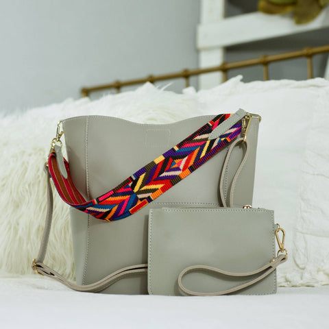 Jordyn Handbag in Gray - Bags photo