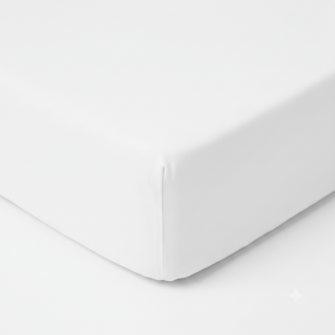 White Crib Sheet