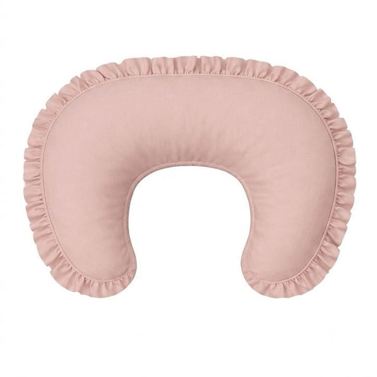 Little Mae & Co. Pink Ruffle Nursing Pillow Cover -