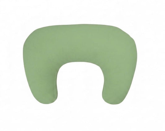 Little Mae & Co. Green Ruffle Nursing Pillow Cover - New No Ruffle