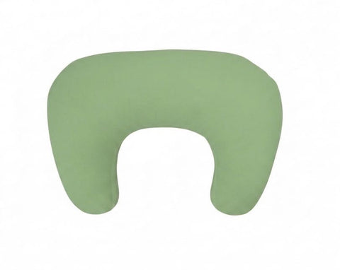Green Ruffle Nursing Pillow Cover