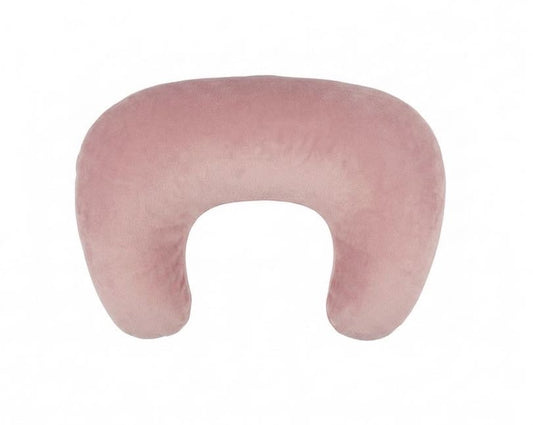 Little Mae & Co. Pink Ruffle Nursing Pillow Cover -