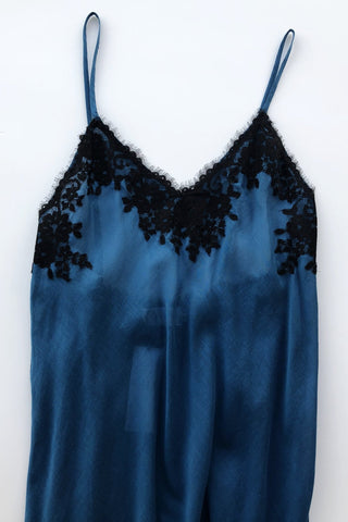 Serafina Cotton/Silk Long Gown in - GOWNS photo