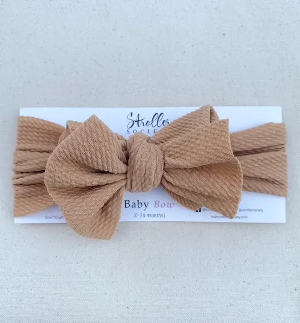 Baby Bows - Baby Hair Accessories in Beige - Accessories photo