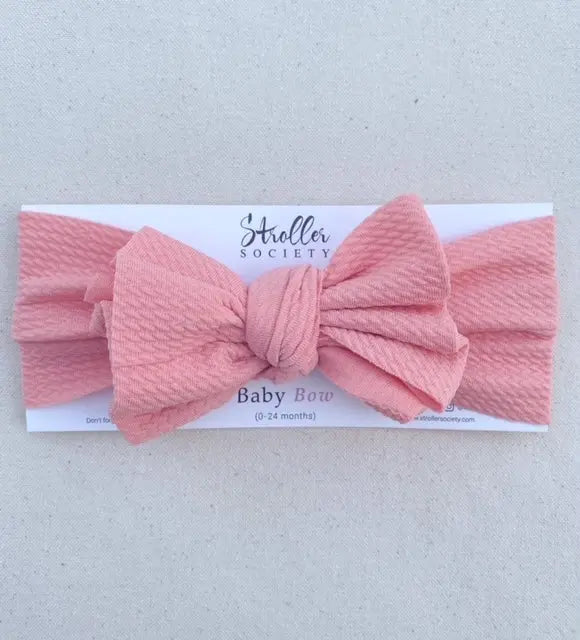 Baby Bows - Baby Hair Accessories in Light Pink - Accessories photo