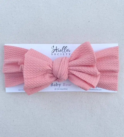 Baby Bows - Baby Hair Accessories in Light Pink - Accessories photo