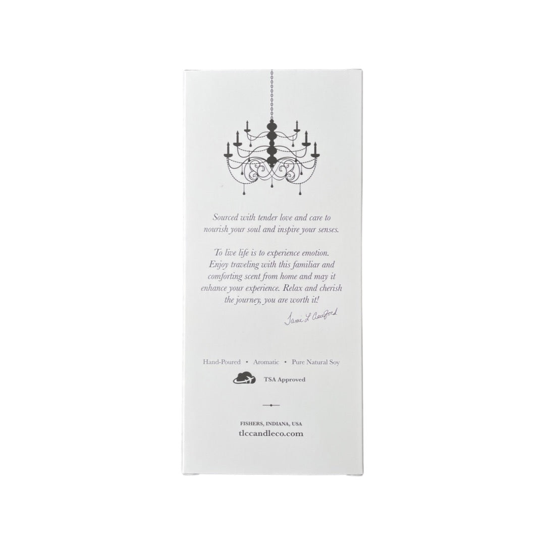 Travel Candle with Matches - Amber Noir in - Soy Candle photo