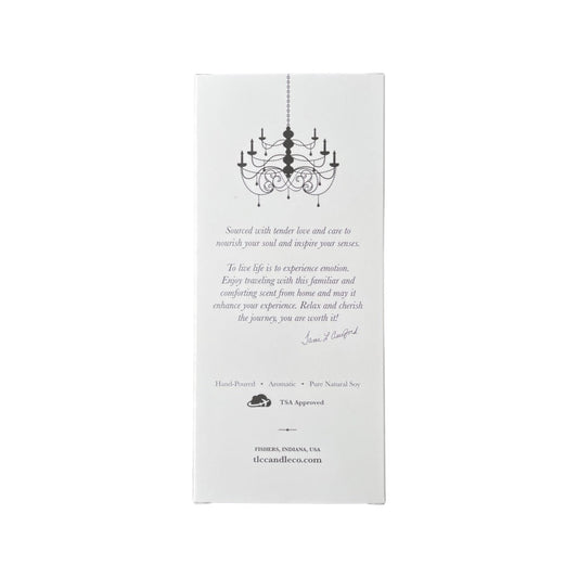 Travel Candle with Matches - Amber Noir in - Soy Candle photo