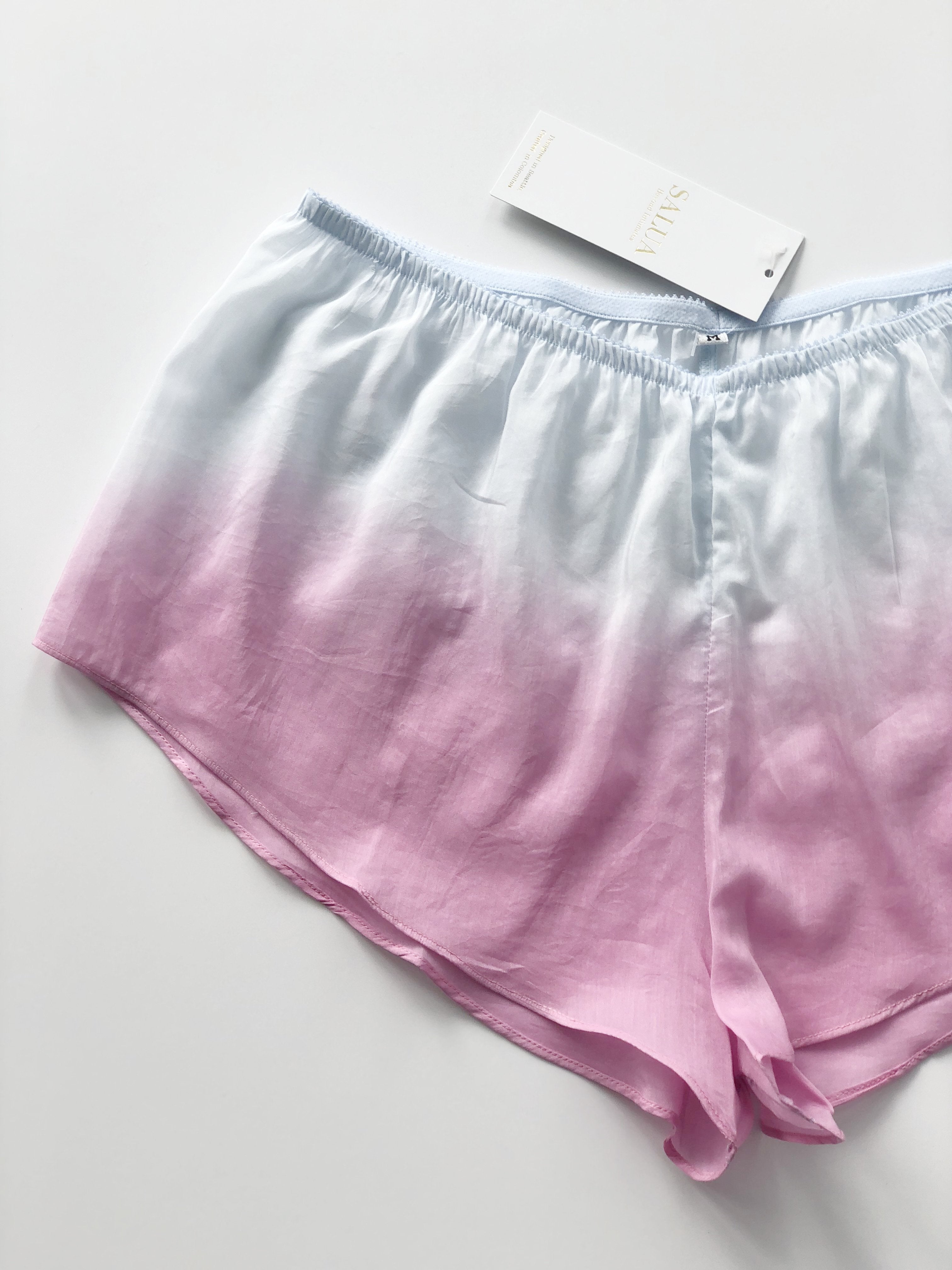 Sheer Gradient Shorts in - SHORTS photo