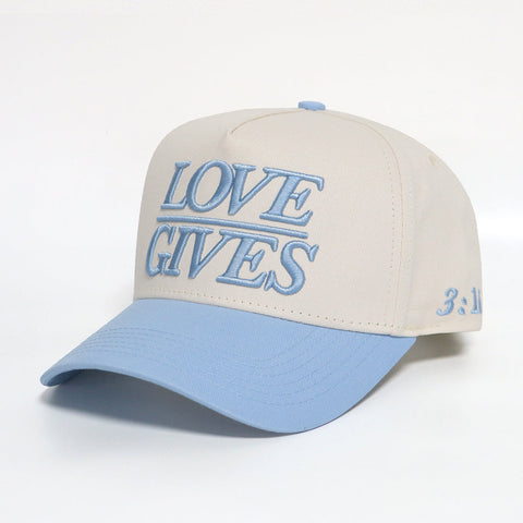 LOVE GIVES Hat in Baby blue - Merch photo