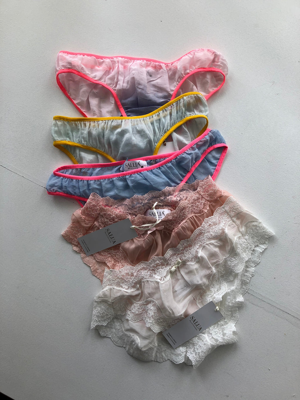 Basic Sheer Gradient Panty w/ Trim in - PANTY photo