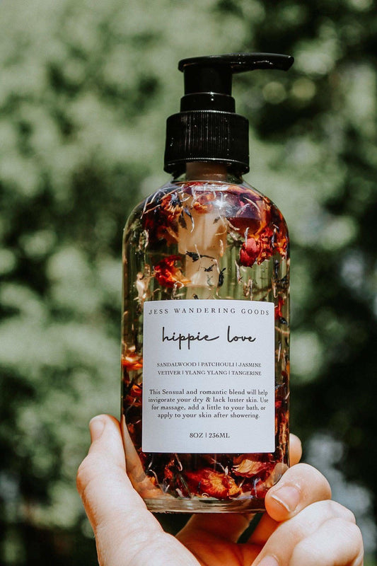 Hippie Love Bath & Body Oil in - Body Oil photo