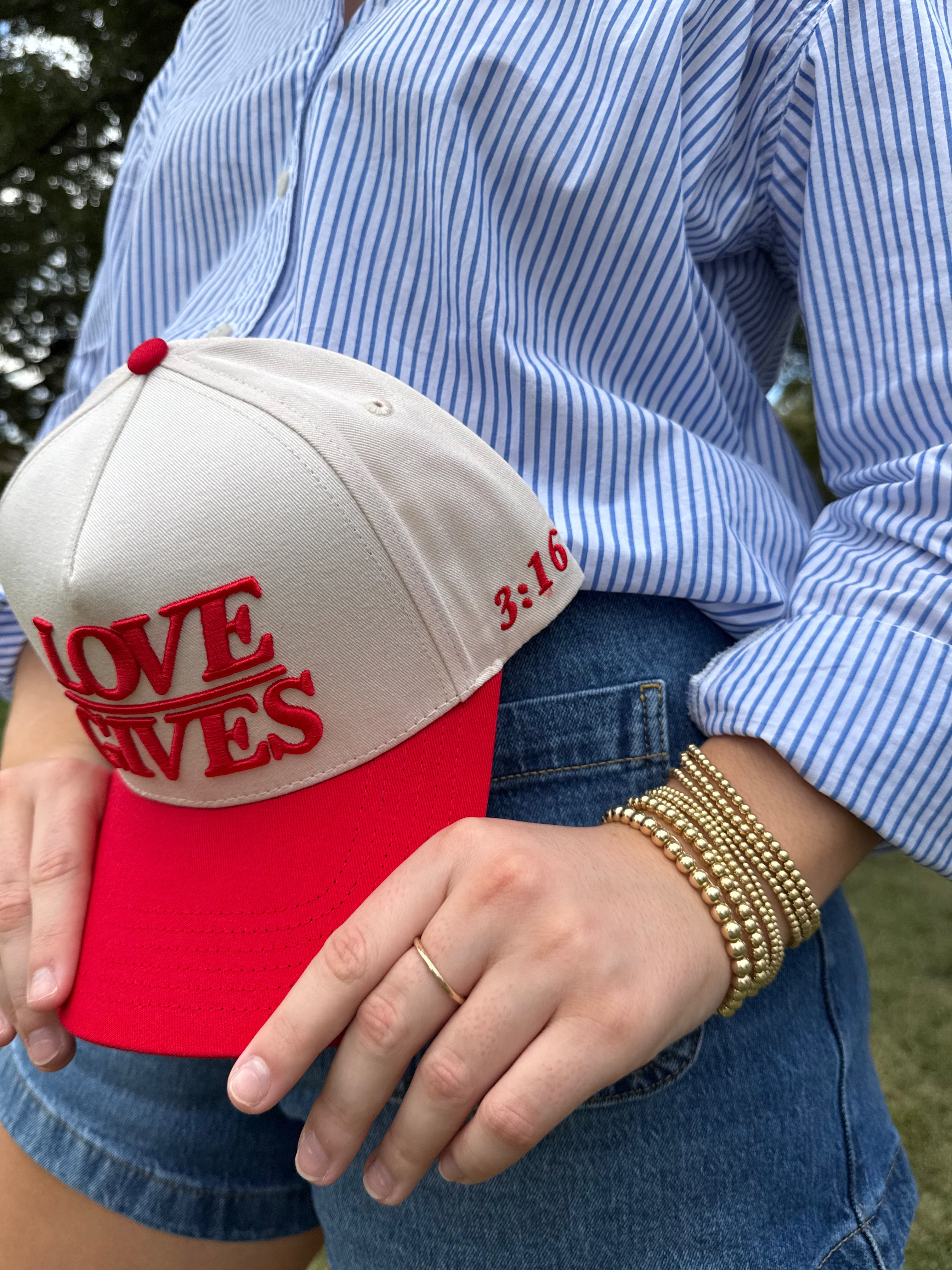 LOVE GIVES Hat in - Merch photo