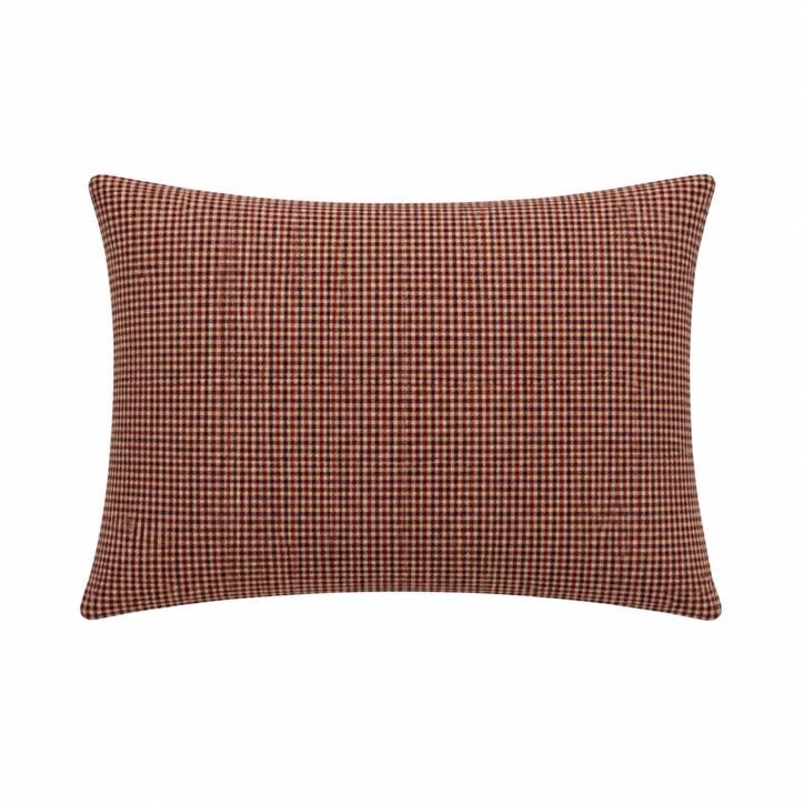Little Mae & Co. Standard Pillow Case Cover - Red Plaid