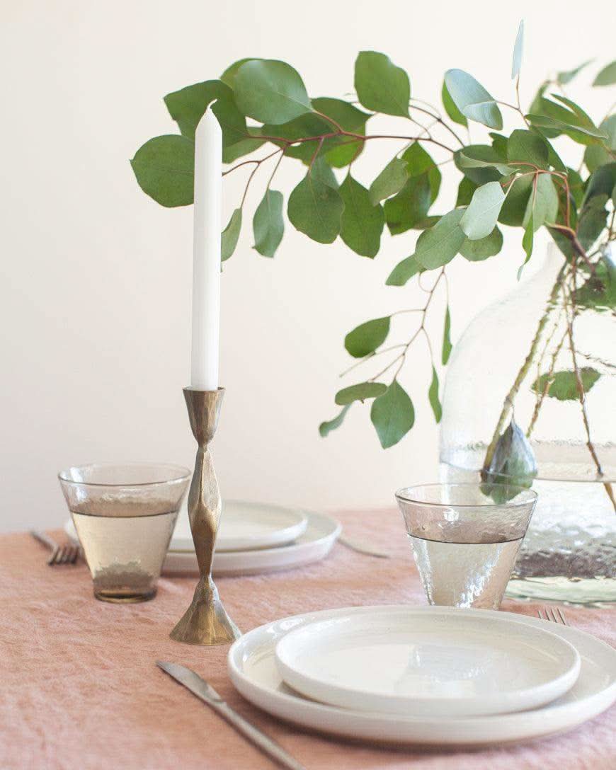 High Diamond Hand-Forged Iron Candle Stand - SwagglyLife Home & Fashion