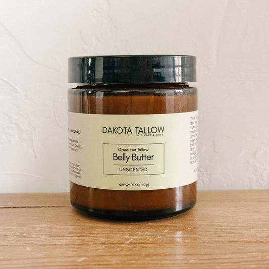 Belly Butter | Unscented in 4oz - Baby photo