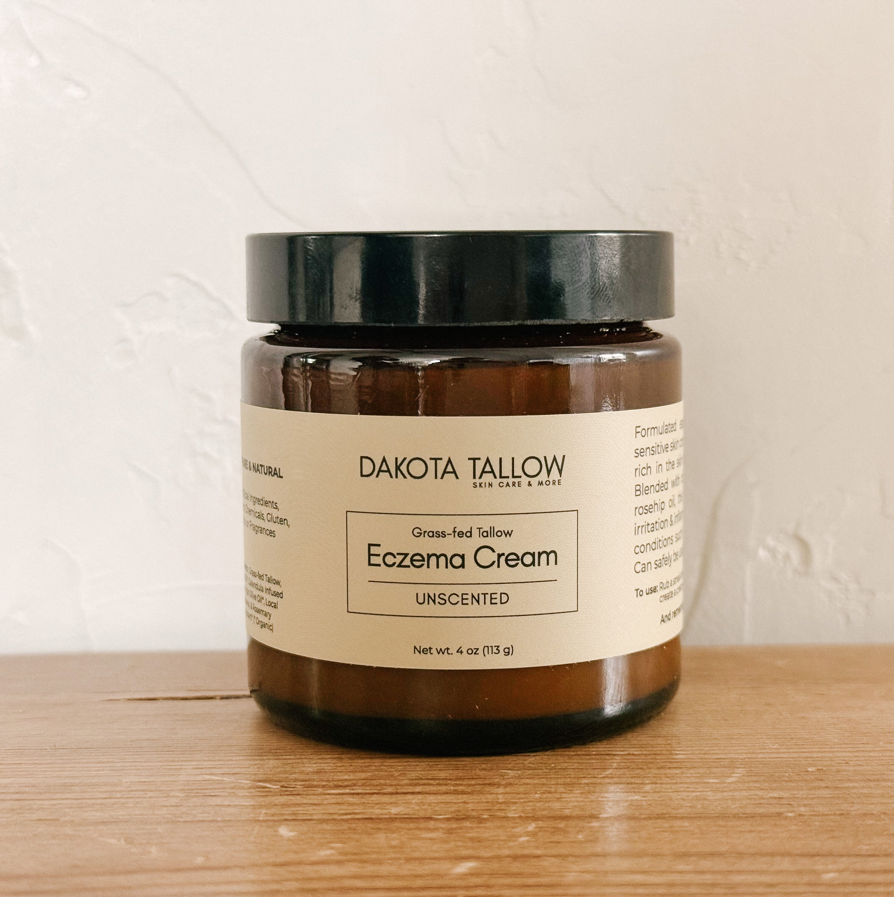 Eczema Cream in 4oz - Unscented - Eczema Line photo