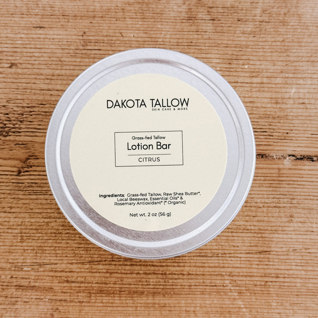 Dakota Tallow Tallow Hard Lotion Bar in - Hand photo