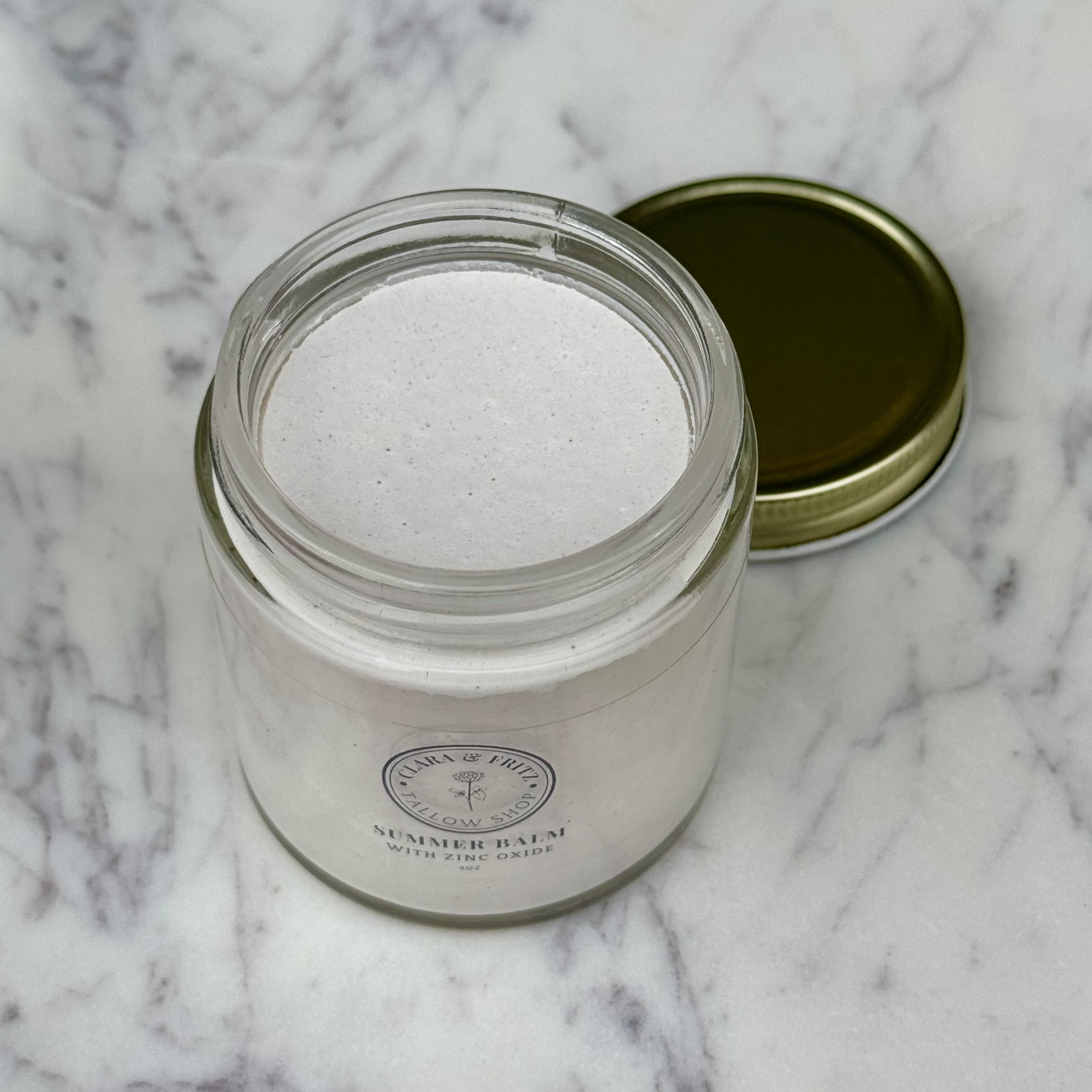 Summer Balm for Body with Zinc Oxide