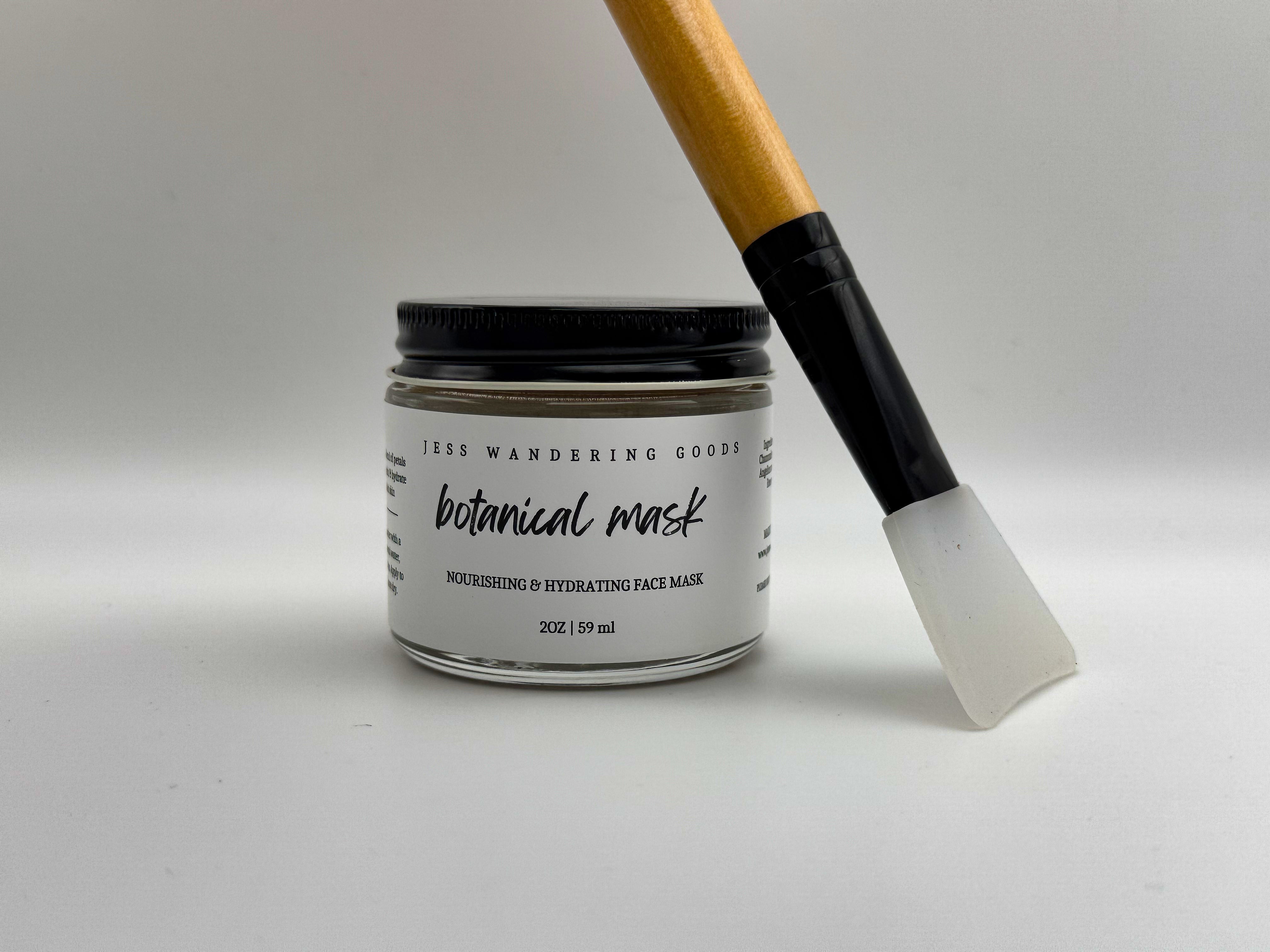 Jess Wandering Goods Botanical Mask in - Face Mask photo