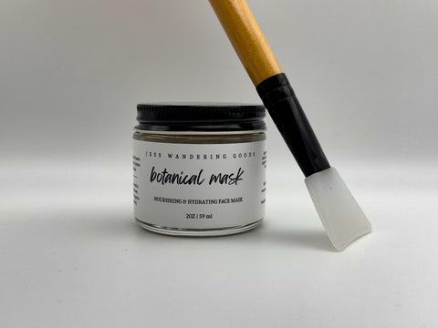 Jess Wandering Goods Botanical Mask in - Face Mask photo