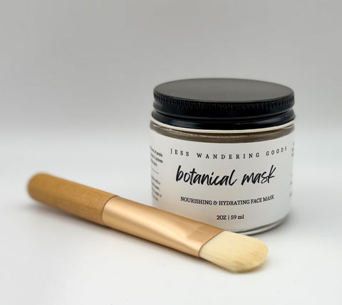 Jess Wandering Goods Botanical Mask in - Face Mask photo