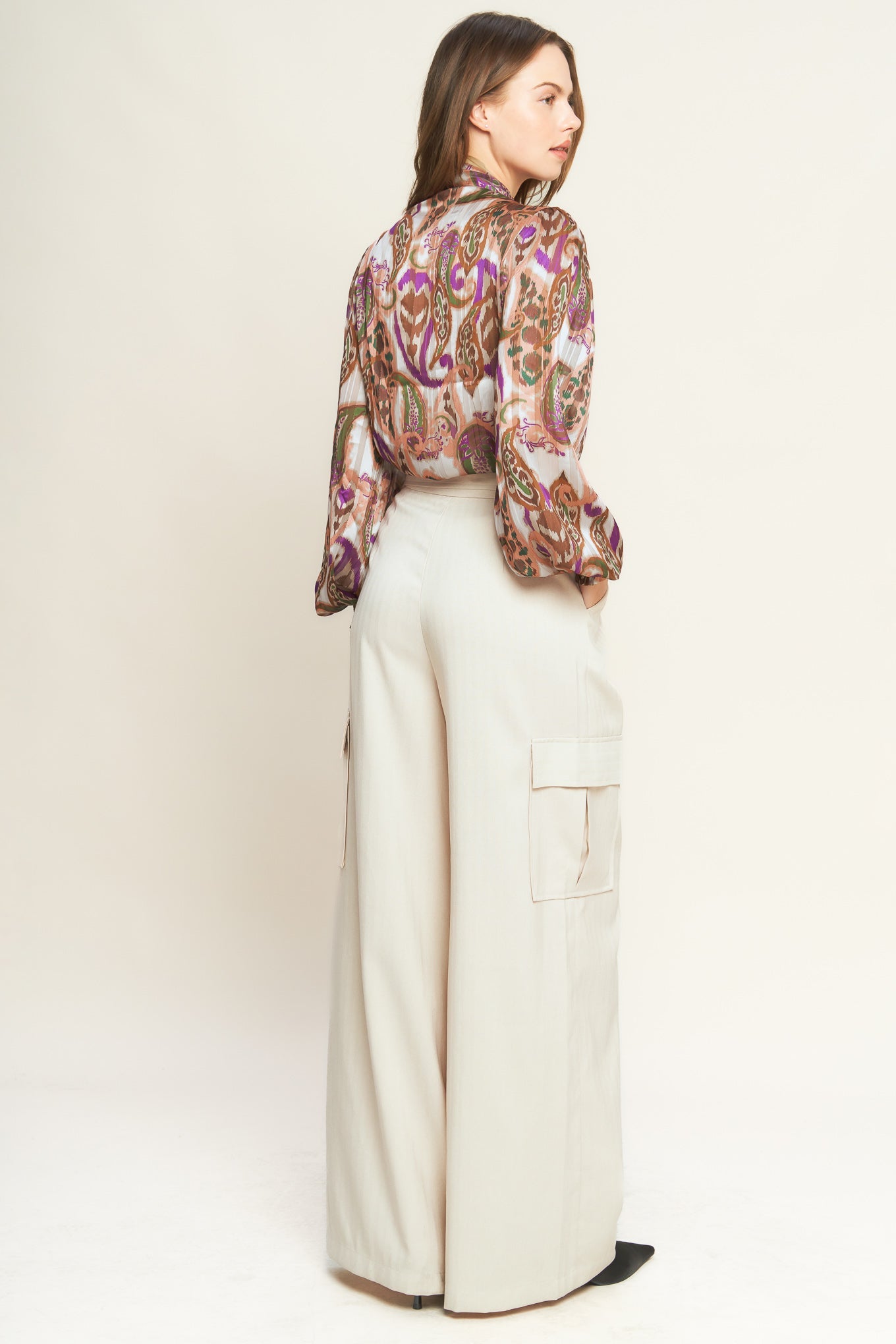 FOR THE LAST TIME WOVEN PANTS in - PANTS photo