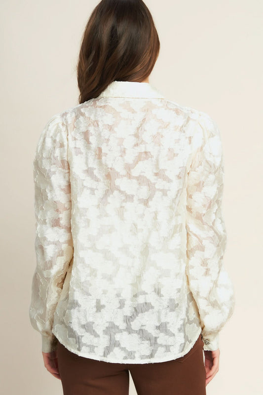 LUMINOUS GLOW WOVEN TOP in - TOPS photo