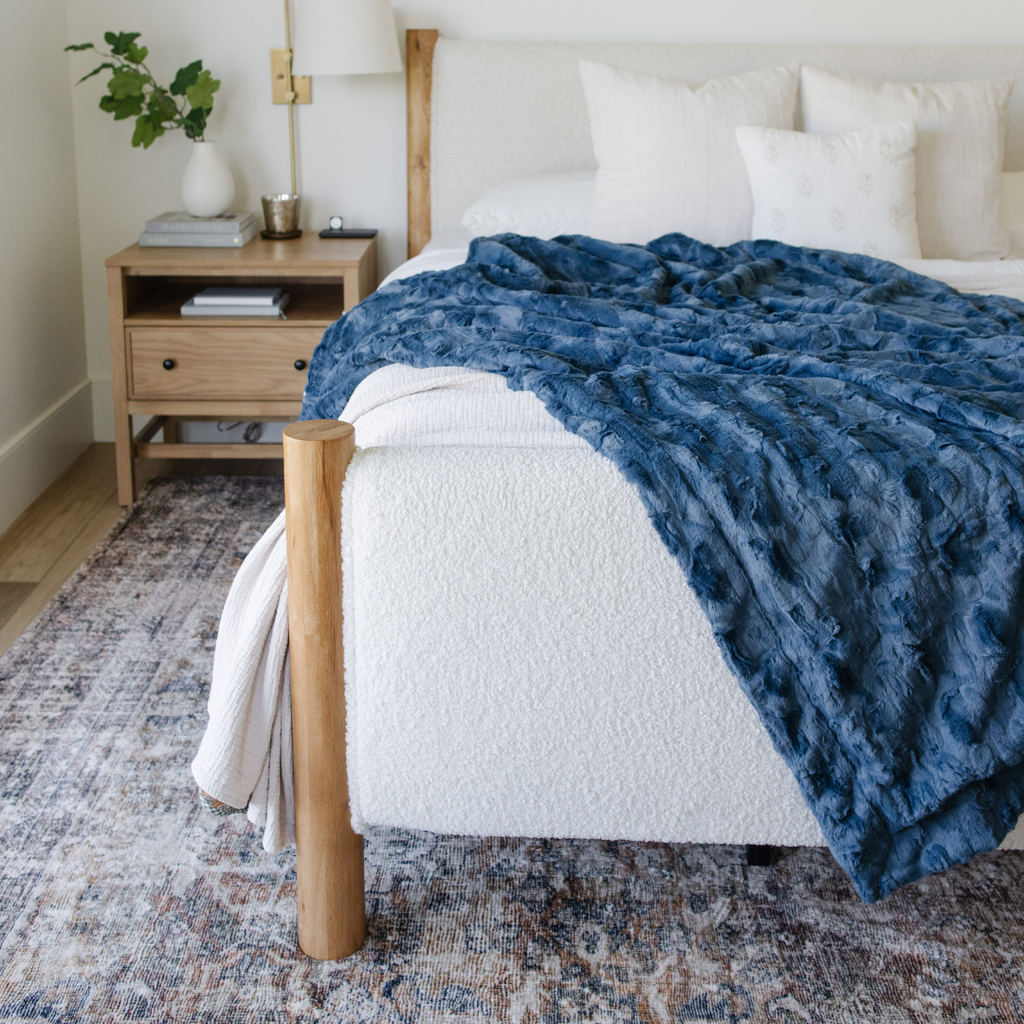 PATTERNED FAUX FUR THROW BLANKETS in - Throw Blanket photo