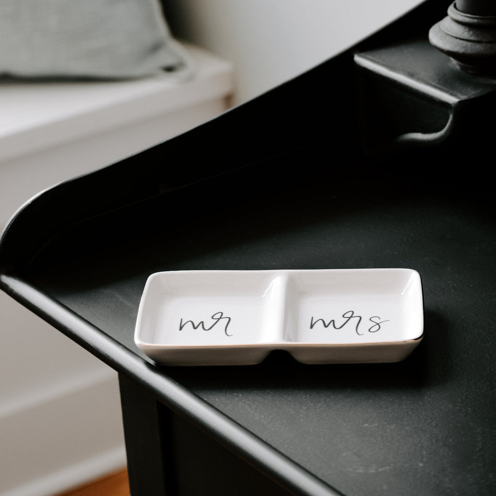 Mr. and Mrs. Jewelry Dish - SwagglyLife Home & Fashion