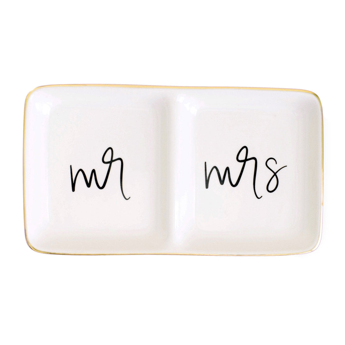 Mr. and Mrs. Jewelry Dish - SwagglyLife Home & Fashion