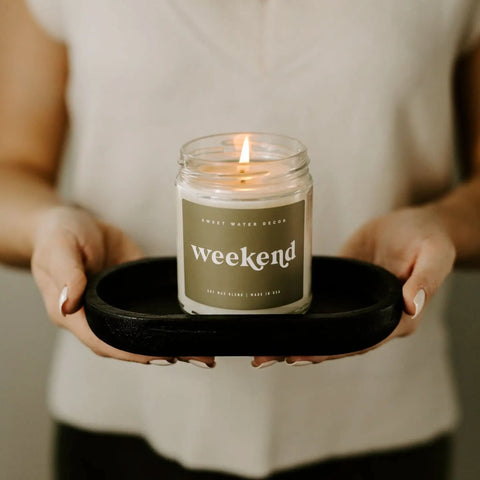 Black Wood Tray - SwagglyLife Home & Fashion